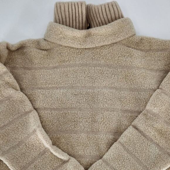 Escada Size 36 Small $482 Cream Cashmere Wool Blend Turtleneck Designer Sweater - Picture 2 of 16